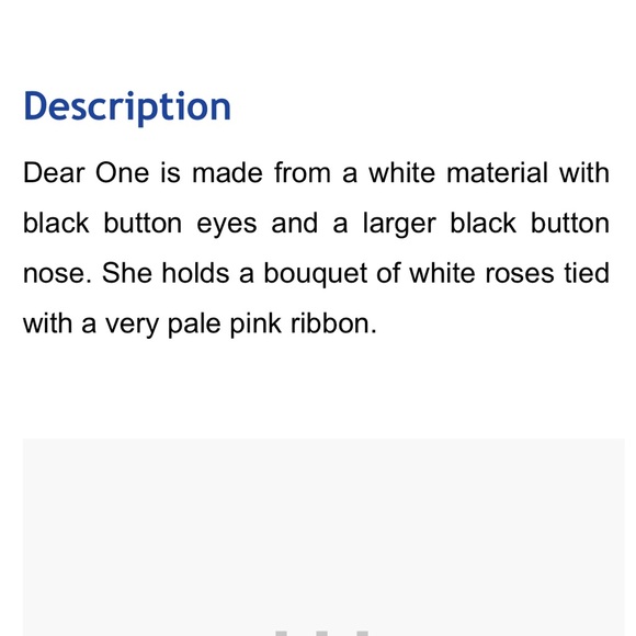 ❤️Bundle 5 for $15❤️ 2005 Dear One the Bear Beanie Baby (Hallmark exclusive) - Picture 8 of 14